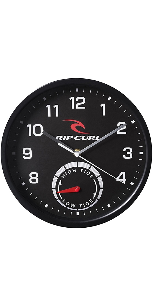 2020 Rip Curl Tide Wall Clock Black A1101 - Boardsports - Surfing